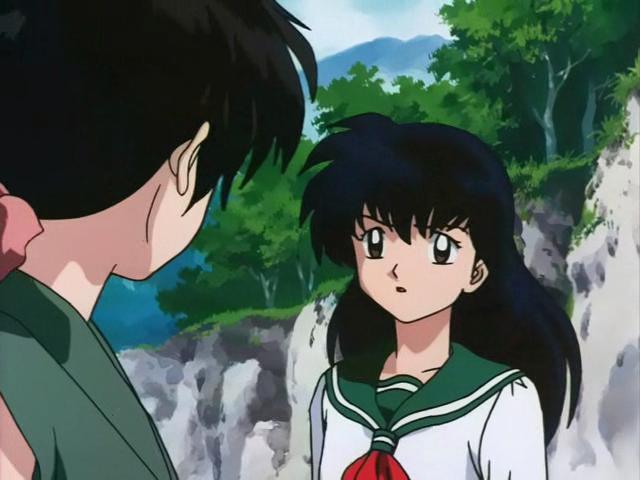 Otaku Gallery  / Anime e Manga / Inu-Yasha / Screen Shots / Episodi / 013 - L`enigma della luna nuova! Inuyasha dai capelli neri! / 041.jpg